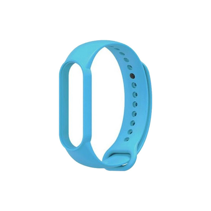 FixPremium - Bracelet en silicone pour Xiaomi Mi Band (5/6/7/7 NFC), bleu