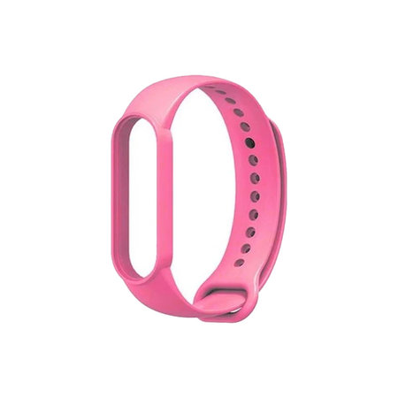 FixPremium - Bracelet en silicone pour Xiaomi Mi Band (5/6/7/7 NFC), rose