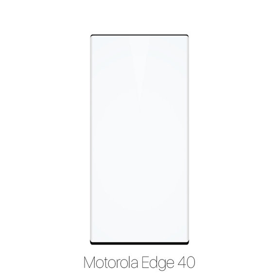 FixPremium Glass - Verre Trempé 3D pour Motorola Edge 40
