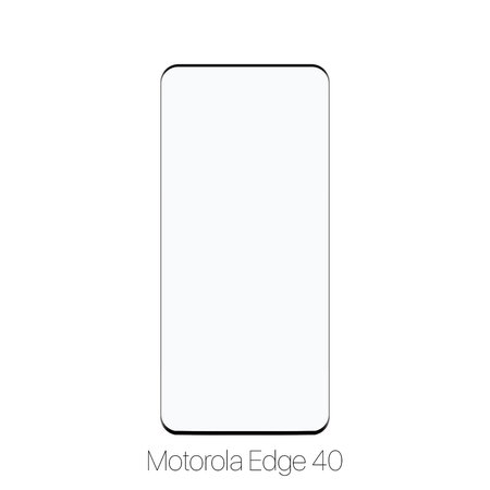 FixPremium FullCover Glass - Verre Trempé 3D pour Motorola Edge 40