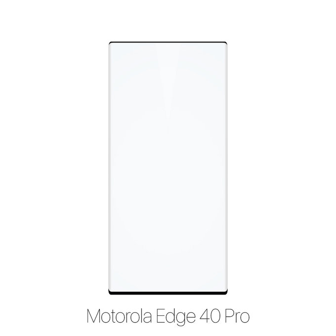 FixPremium FullCover Glass - Verre Trempé 3D pour Motorola Edge 40 Pro