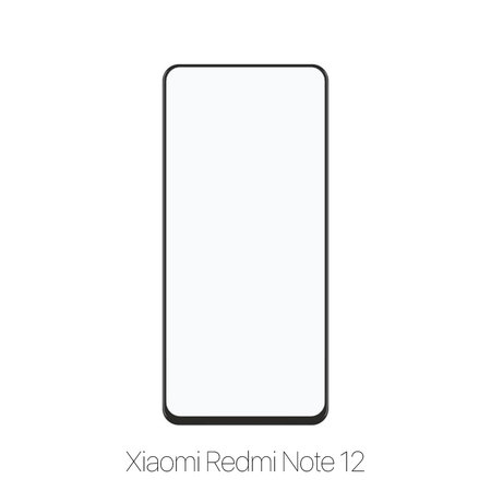 FixPremium FullCover Glass - Verre trempé pour Xiaomi Redmi Note 12