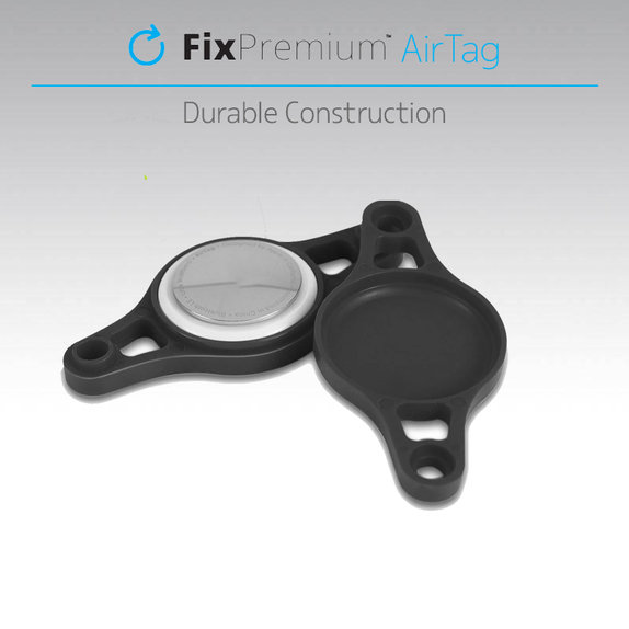 FixPremium - Support pour Apple AirTag pour vélo, noir