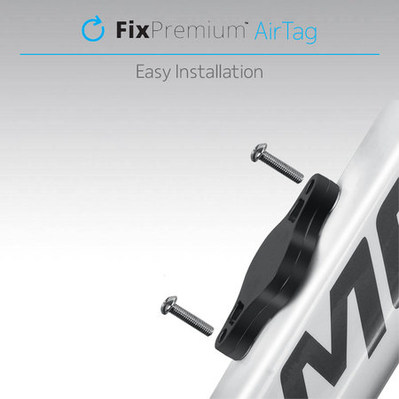 FixPremium - Support pour Apple AirTag pour vélo, noir