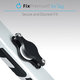 FixPremium - Support pour Apple AirTag pour vélo, noir