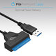 FixPremium - Câble - USB-C / SATA 2,5", noir