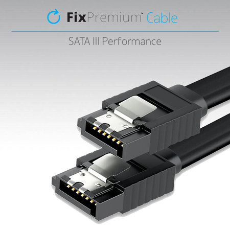 FixPremium - Câble - SATA III 6Gb/s, ((0,4m))