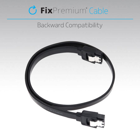 FixPremium - Câble - SATA III 6Gb/s, ((0,4m))