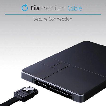 FixPremium - Câble - SATA III 6Gb/s, ((0,4m))