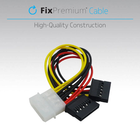 FixPremium - Câble d'alimentation - IDE ATA / 2x SATA