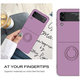 FixPremium - Coque Ring pour Samsung Galaxy Z Flip 4, violet