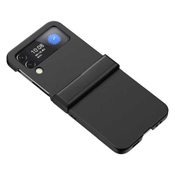 FixPremium - Étui en silicone pour Samsung Galaxy Z Flip 4, noir
