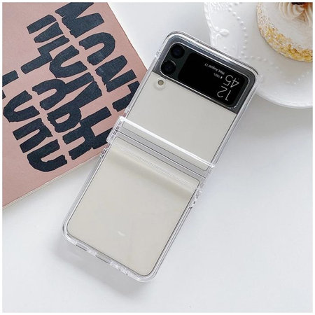 FixPremium - Coque en silicone pour Samsung Galaxy Z Flip 4, transparente
