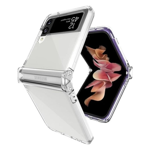 FixPremium - Coque en silicone pour Samsung Galaxy Z Flip 4, transparente
