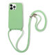 FixPremium - Étui en silicone s String pour iPhone 12 Pro Max, vert