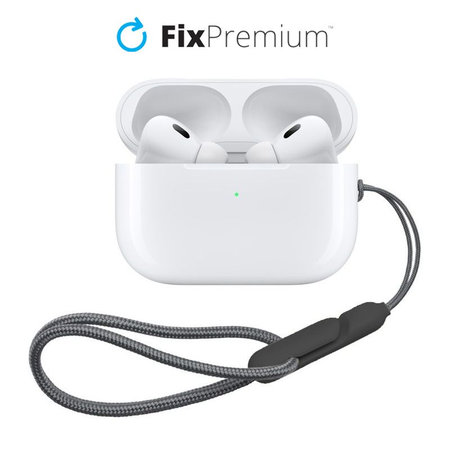 FixPremium - Sangle pour AirPods Pro 2, noir