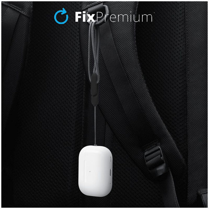 FixPremium - Sangle pour AirPods Pro 2, noir