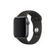 FixPremium - Bracelet en silicone pour Apple Watch (42, 44, 45 et 49 mm), noir