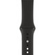 FixPremium - Bracelet en silicone pour Apple Watch (38, 40 et 41 mm), noir