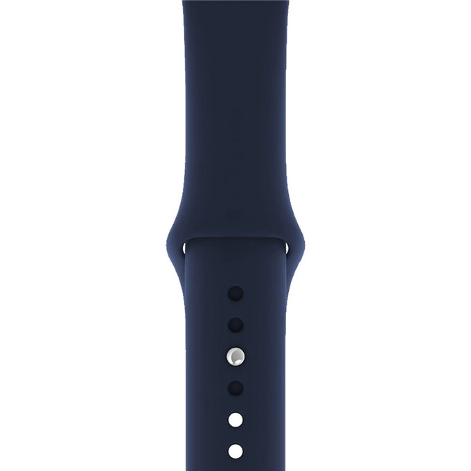 FixPremium - Bracelet en silicone pour Apple Watch (42, 44, 45 et 49 mm), bleu