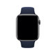 FixPremium - Bracelet en silicone pour Apple Watch (42, 44, 45 et 49 mm), bleu