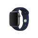 FixPremium - Bracelet en silicone pour Apple Watch (42, 44, 45 et 49 mm), bleu
