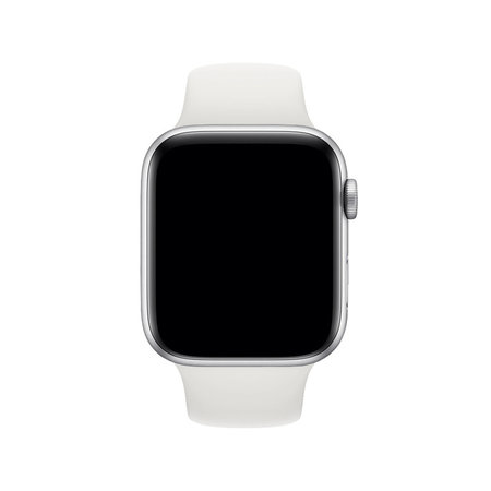 FixPremium - Bracelet en silicone pour Apple Watch (42, 44, 45 et 49 mm), blanc