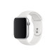 FixPremium - Bracelet en silicone pour Apple Watch (42, 44, 45 et 49 mm), blanc