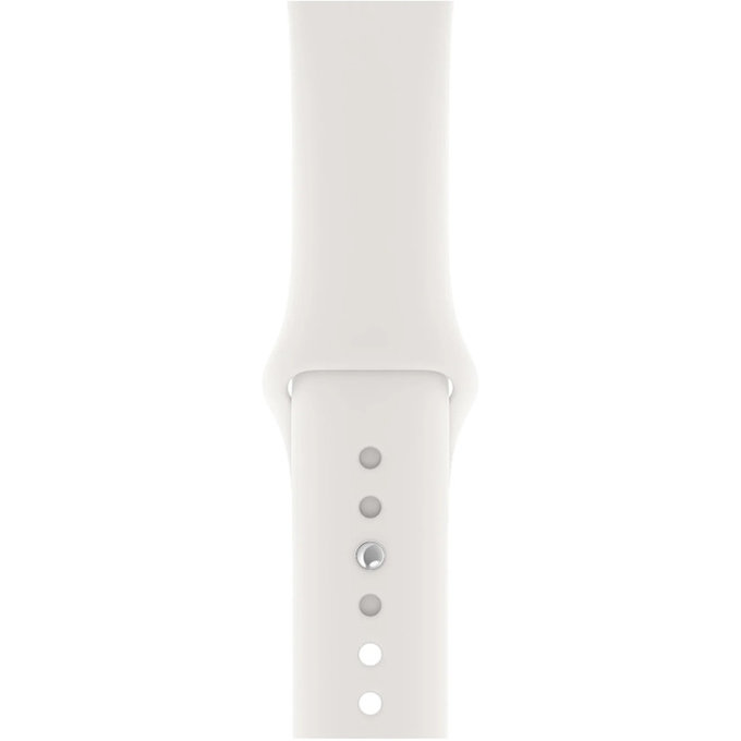 FixPremium - Bracelet en silicone pour Apple Watch (38, 40 et 41 mm), blanc
