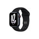 FixPremium - Bracelet sport en silicone pour Apple Watch (42, 44, 45 et 49 mm), noir