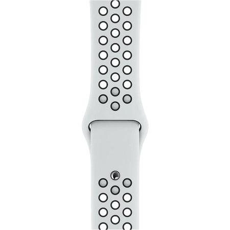 FixPremium - Bracelet sport en silicone pour Apple Watch (38, 40 et 41 mm), blanc