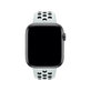 FixPremium - Bracelet sport en silicone pour Apple Watch (38, 40 et 41 mm), blanc