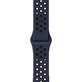 FixPremium - Bracelet sport en silicone pour Apple Watch (42, 44, 45 et 49 mm), bleu
