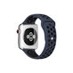 FixPremium - Bracelet sport en silicone pour Apple Watch (42, 44, 45 et 49 mm), bleu
