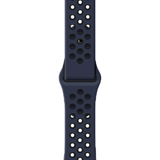 FixPremium - Bracelet sport en silicone pour Apple Watch (38, 40 et 41 mm), bleu