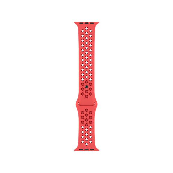 FixPremium - Bracelet Sport en Silicone pour Apple Watch (42, 44, 45 et 49 mm), rouge