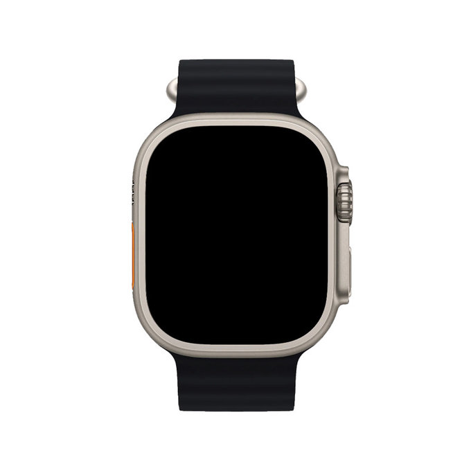 FixPremium - Bracelet Ocean Loop pour Apple Watch (38, 40 et 41 mm), noir