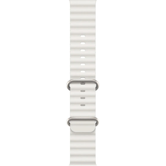 FixPremium - Bracelet Ocean Loop pour Apple Watch (38, 40 et 41 mm), blanc