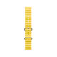 FixPremium - Bracelet Ocean Loop pour Apple Watch (42, 44, 45 et 49 mm), jaune