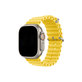 FixPremium - Bracelet Ocean Loop pour Apple Watch (42, 44, 45 et 49 mm), jaune