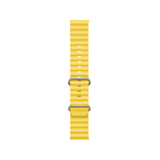 FixPremium - Bracelet Ocean Loop pour Apple Watch (38, 40 et 41 mm), jaune