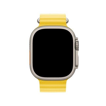 FixPremium - Bracelet Ocean Loop pour Apple Watch (38, 40 et 41 mm), jaune