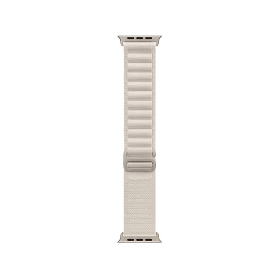 FixPremium - Bracelet Alpine Loop pour Apple Watch (42, 44, 45 et 49 mm), starlight