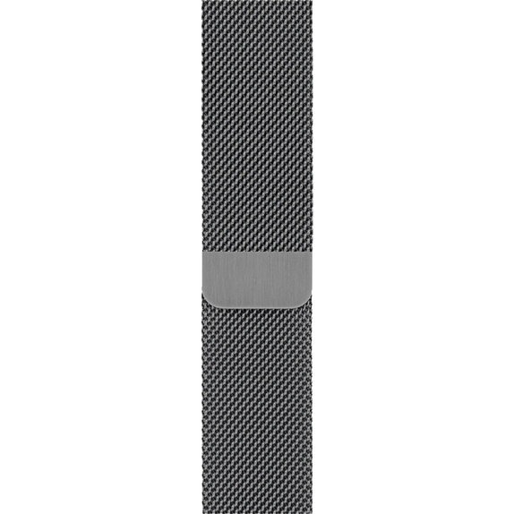 FixPremium - Bracelet Milanese Loop pour Apple Watch (42, 44, 45 et 49 mm), graphite
