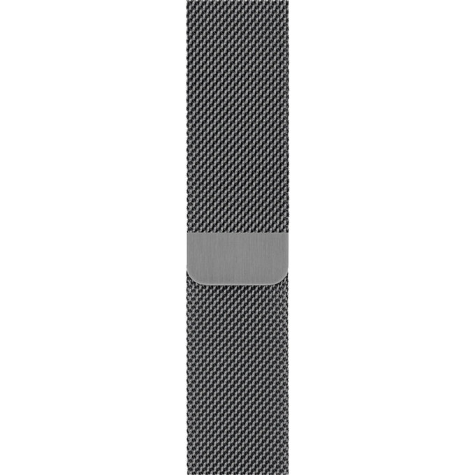 FixPremium - Bracelet Milanese Loop pour Apple Watch (38, 40 et 41 mm), graphite