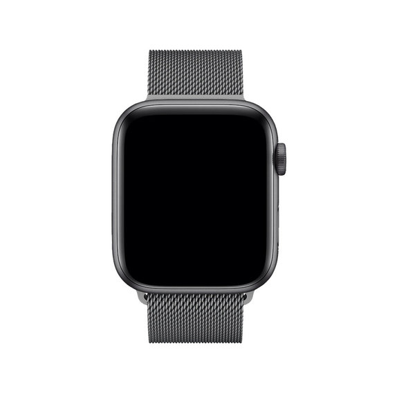 FixPremium - Bracelet Milanese Loop pour Apple Watch (38, 40 et 41 mm), graphite