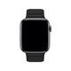 FixPremium - Bracelet Cuir Loop TPU pour Apple Watch (42, 44, 45 & 49mm), noir