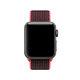 FixPremium - Bracelet en nylon pour Apple Watch (42, 44, 45 et 49 mm), rouge