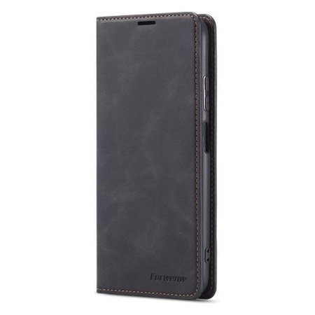 FixPremium - Étui Business Wallet pour iPhone 13 & 14, noir