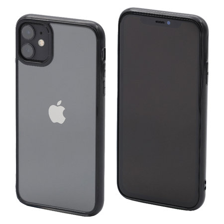 FixPremium - Coque Invisible pour iPhone 11, noir